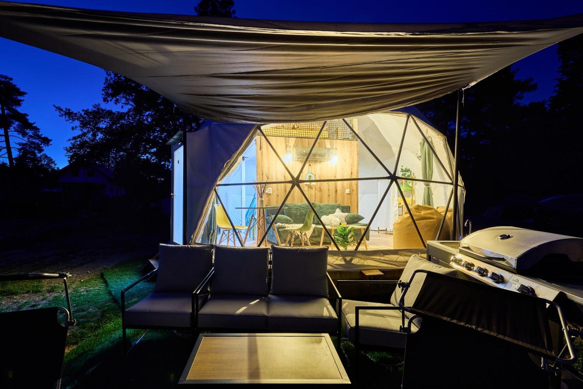 Glamping Slapy Hotell Eksteriør bilde